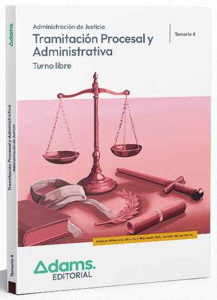 TEMARIO 4 TRAMITACIÓN PROCESAL Y ADMINISTRATIVA, TURNO LIBRE 2026