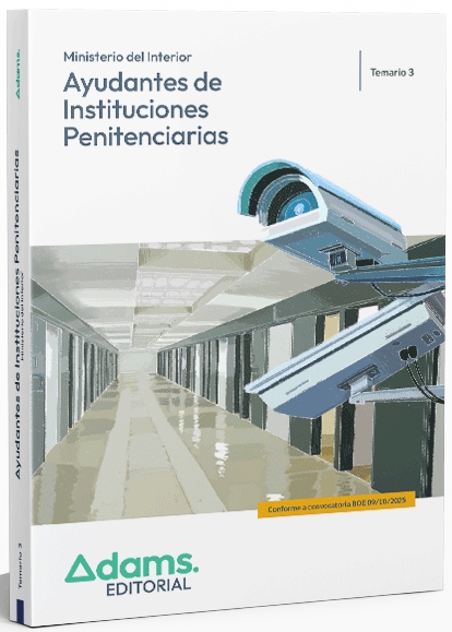 TEMARIO 3 AYUDANTES DE INSTITUCIONES PENITENCIARIAS 2026