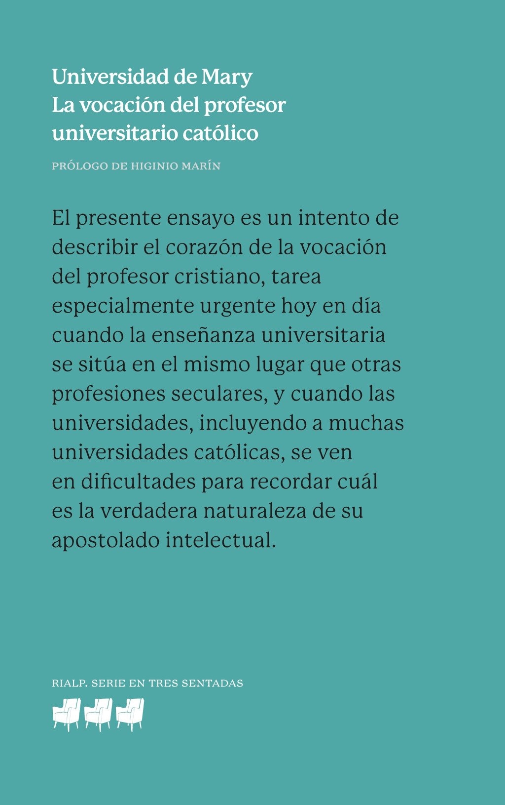 VOCACIÓN DEL PROFESOR UNIVERSITARIO CATÓLICO, LA